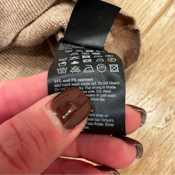 All Saints Ridley Cashmere Wool Blend Jumper Sweater S Small Women’s - Picture 10 of 11